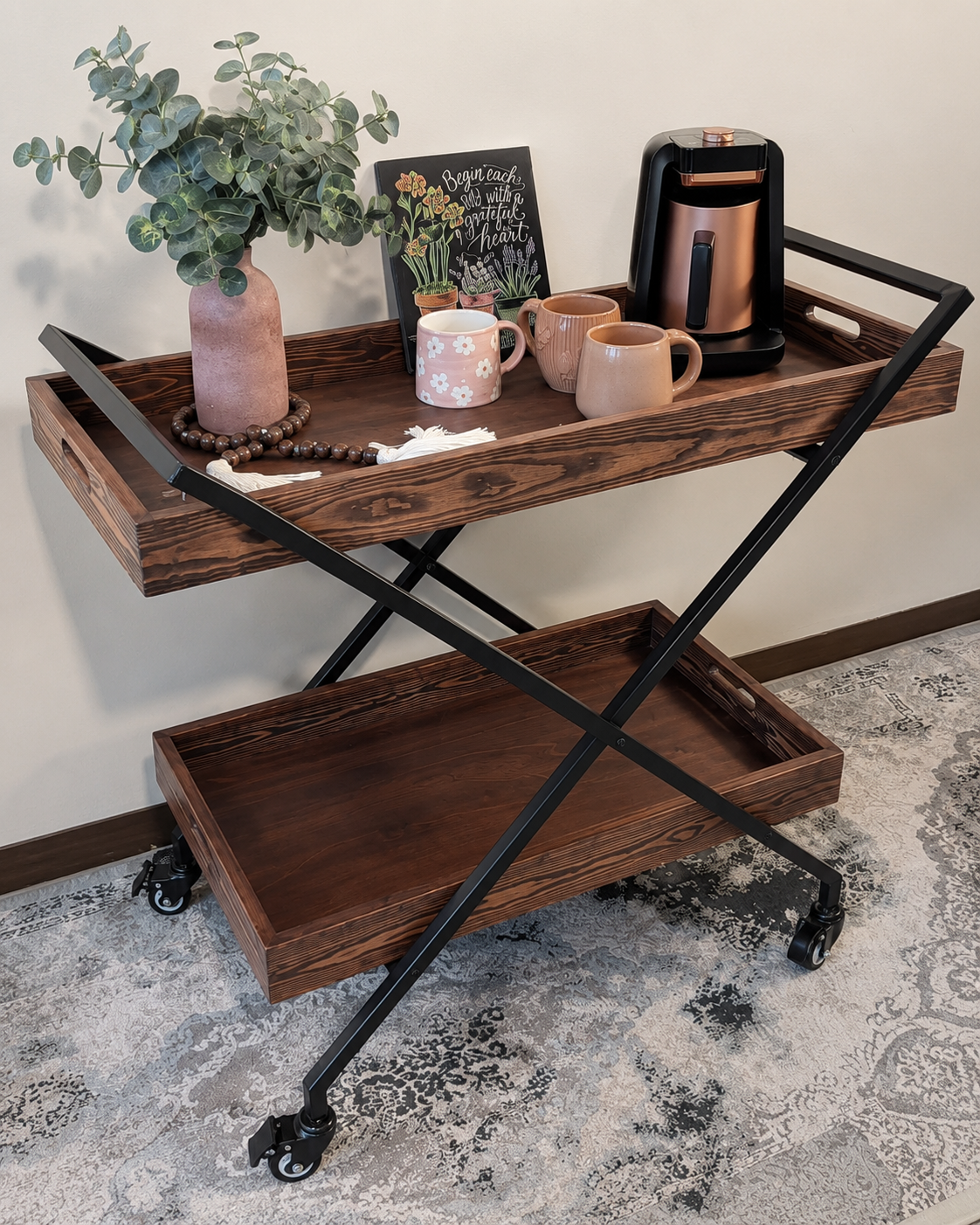 Boho X-Coffee Table