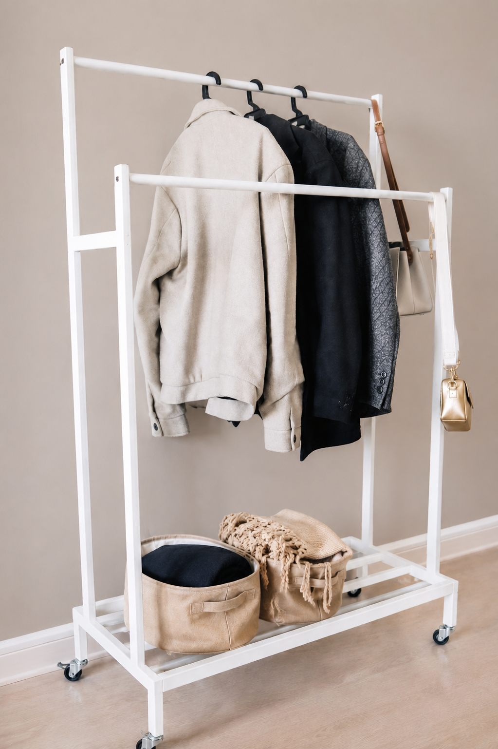 Plairon Duo-Clothes Stand
