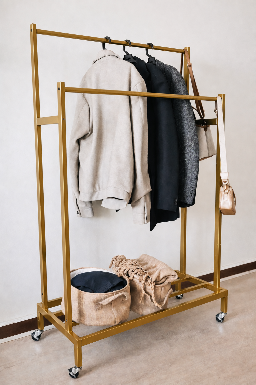 Plairon Duo-Clothes Stand