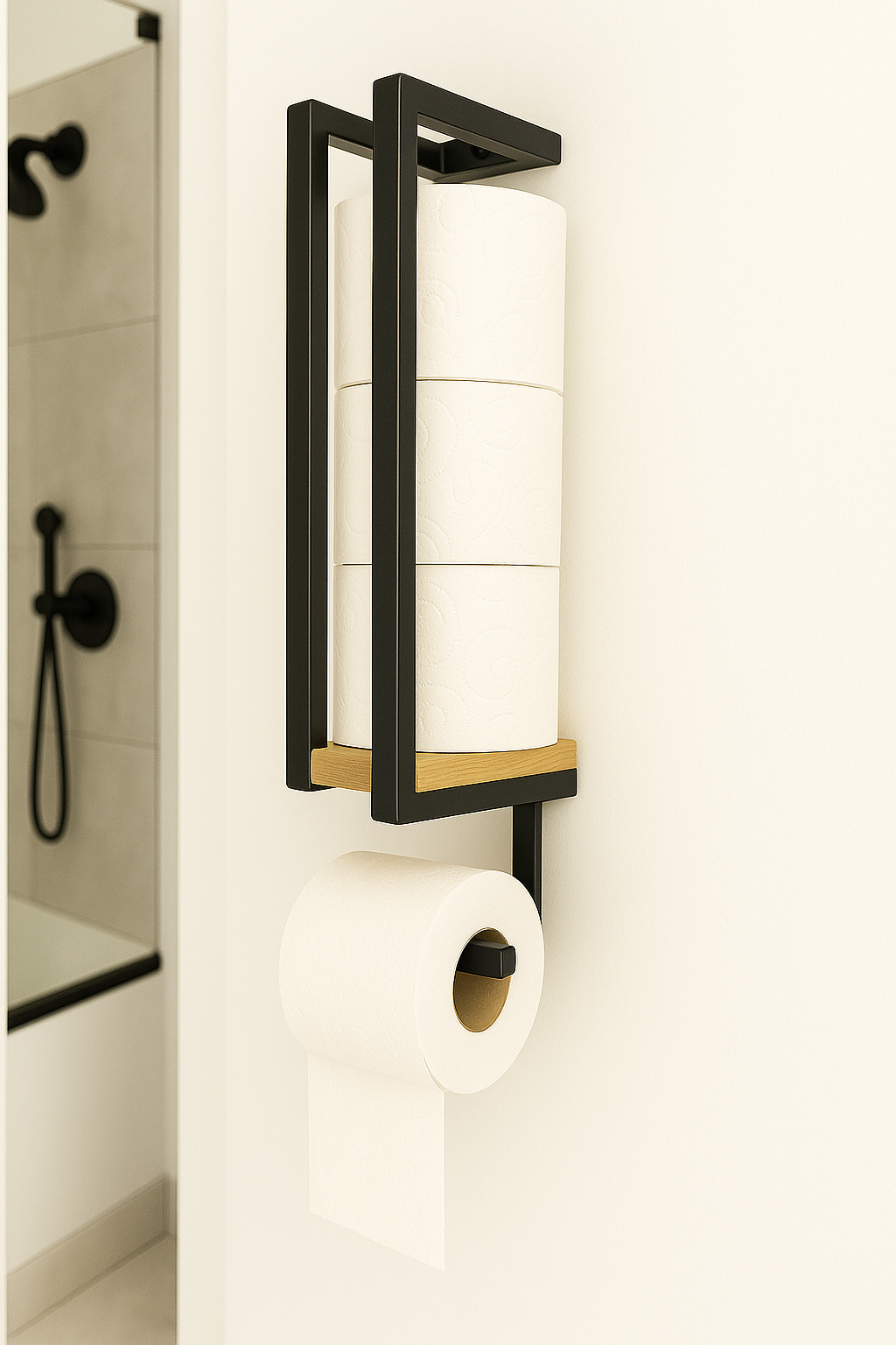 Modern Toilet Paper Organizer