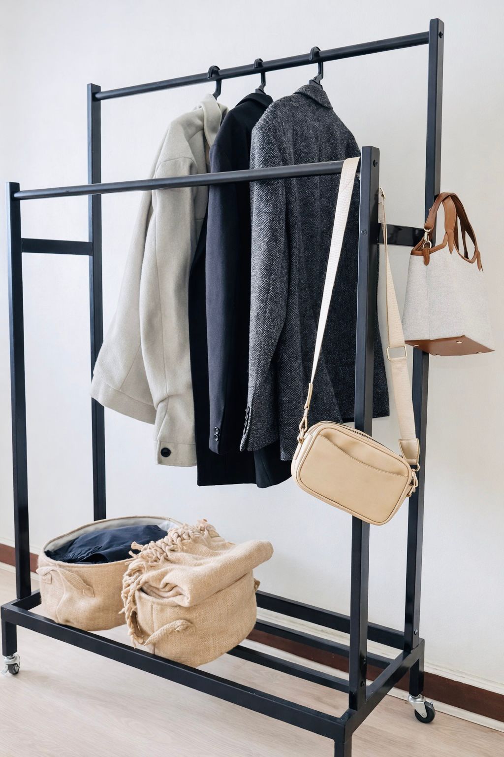 Plairon Duo-Clothes Stand