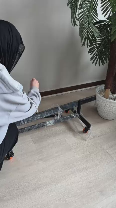  Metal Clothes Stand, Easy Assembly , Space-Saving Organizer for Home, Bedroom & Laundry Room,  Wheel casters for portability